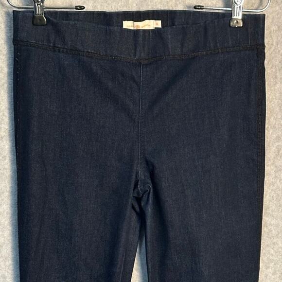 Tory Burch Sz 28 Pull On‎ Stretchy Denim Legging Dark Wash Jegging Elastic Waist - Picture 11 of 14